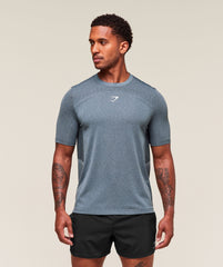 Lightweight Seamless T-Shirt - Classic Blue/Success Blue