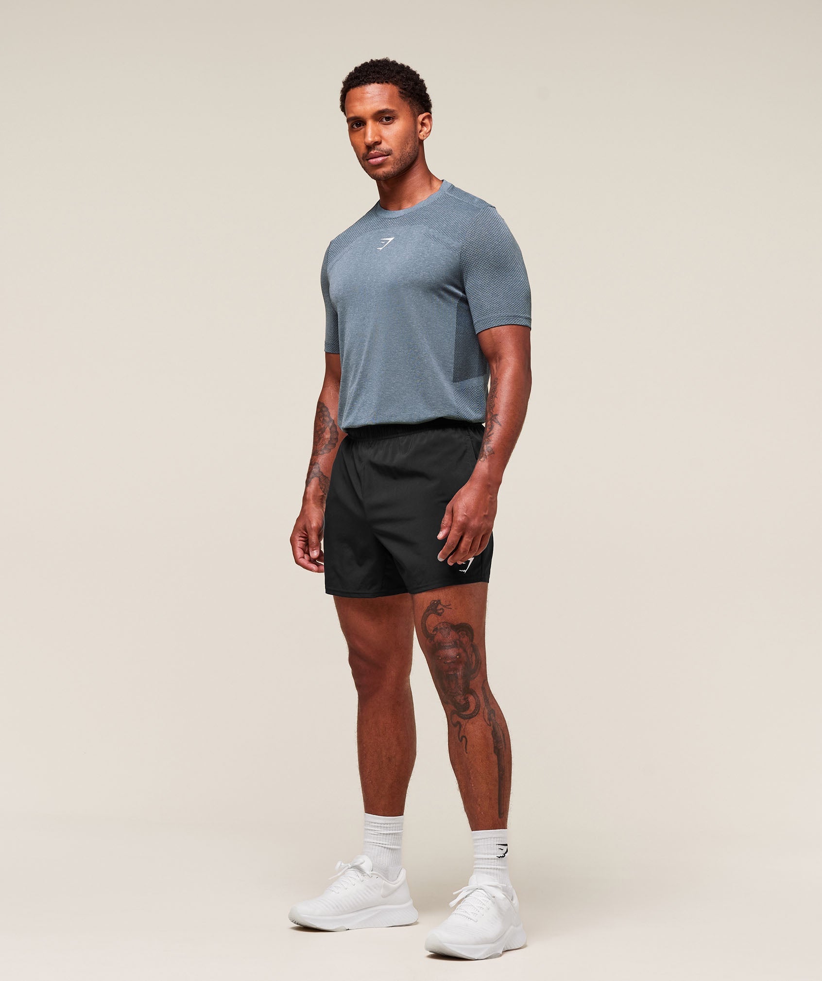 Lightweight Seamless T-Shirt - Classic Blue/Success Blue