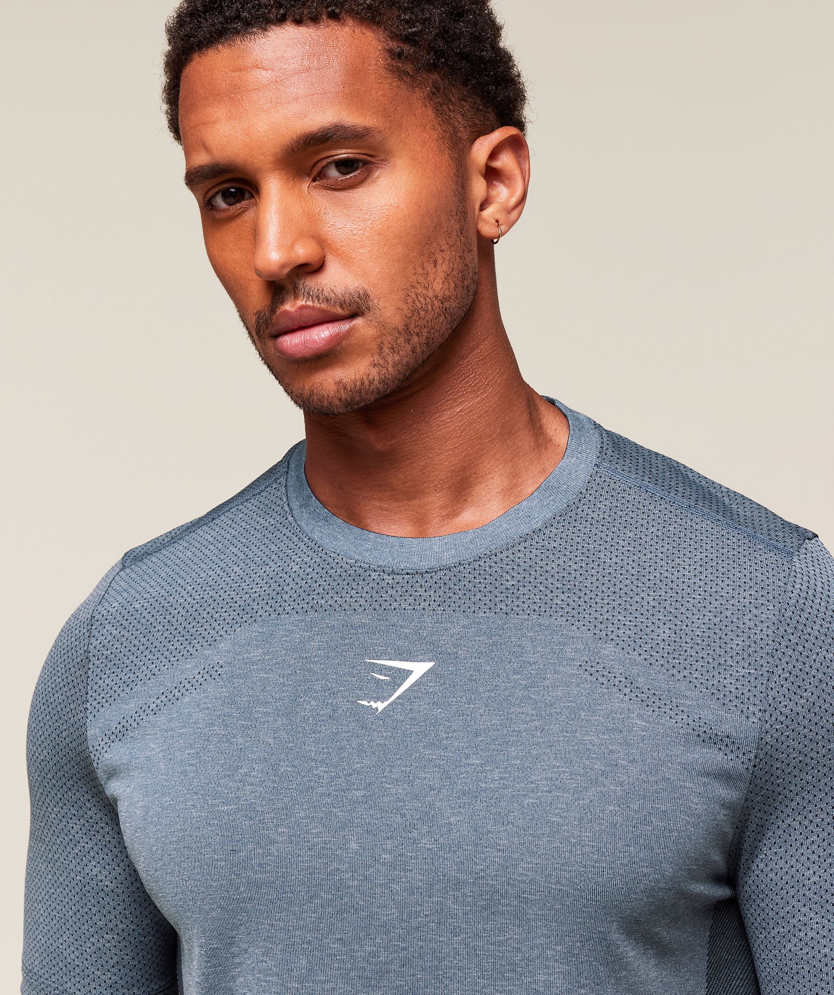 Lightweight Seamless T-Shirt - Classic Blue/Success Blue
