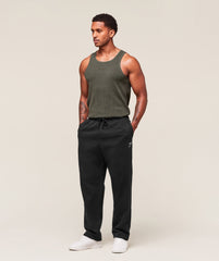 Washed Premium Ribbed Tank - Strength Green