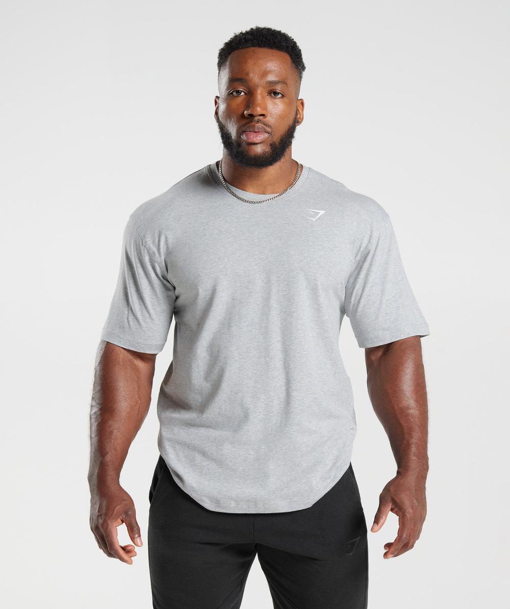 Power T-Shirt - Light Grey Core Marl