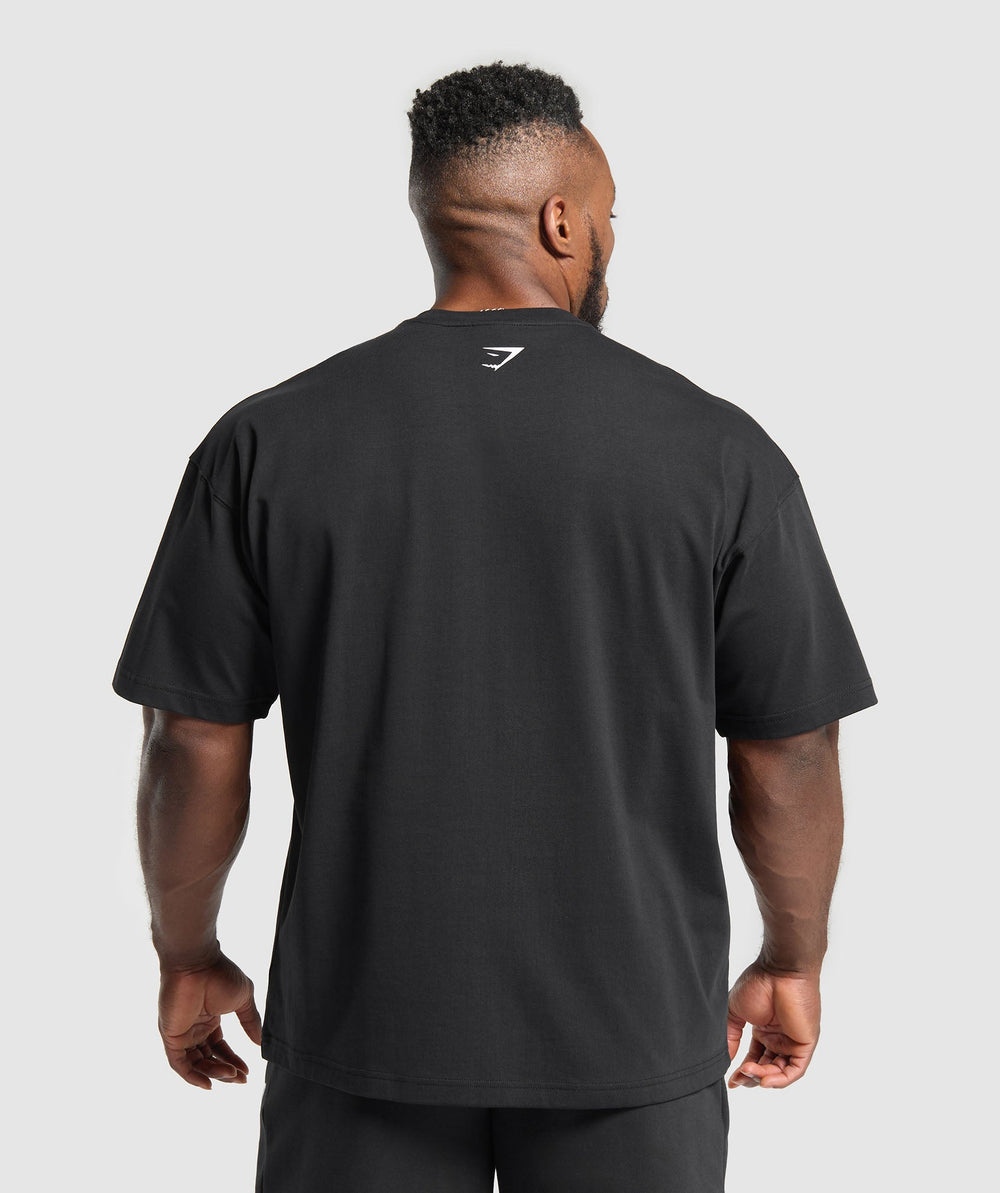 Strength Department Animal Oversized T-Shirt - Black