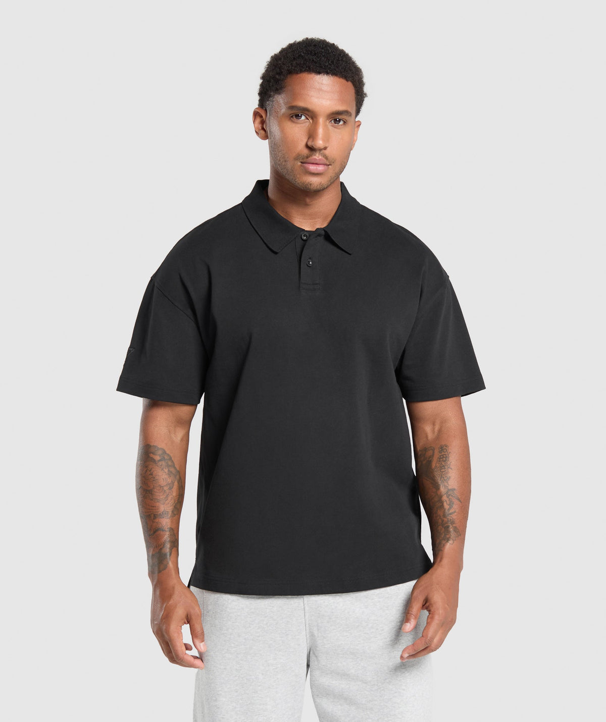 Short Sleeve Polo - Black