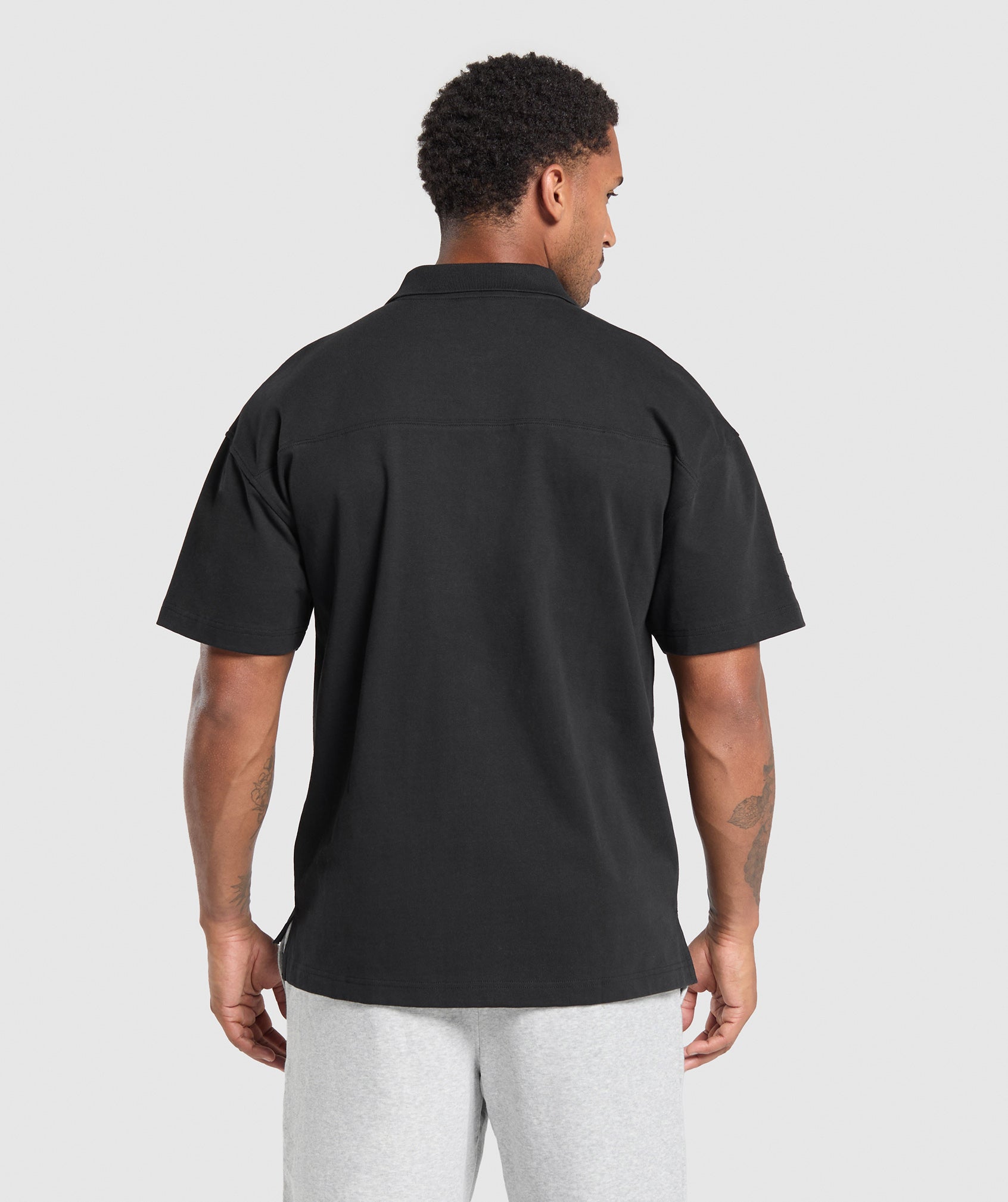 Short Sleeve Polo - Black