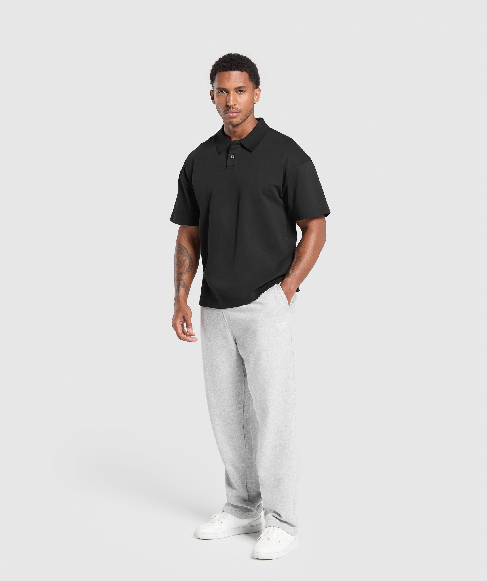 Short Sleeve Polo - Black