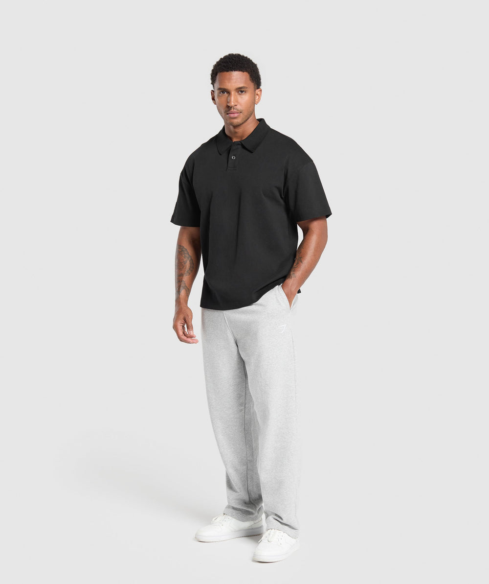 Short Sleeve Polo - Black
