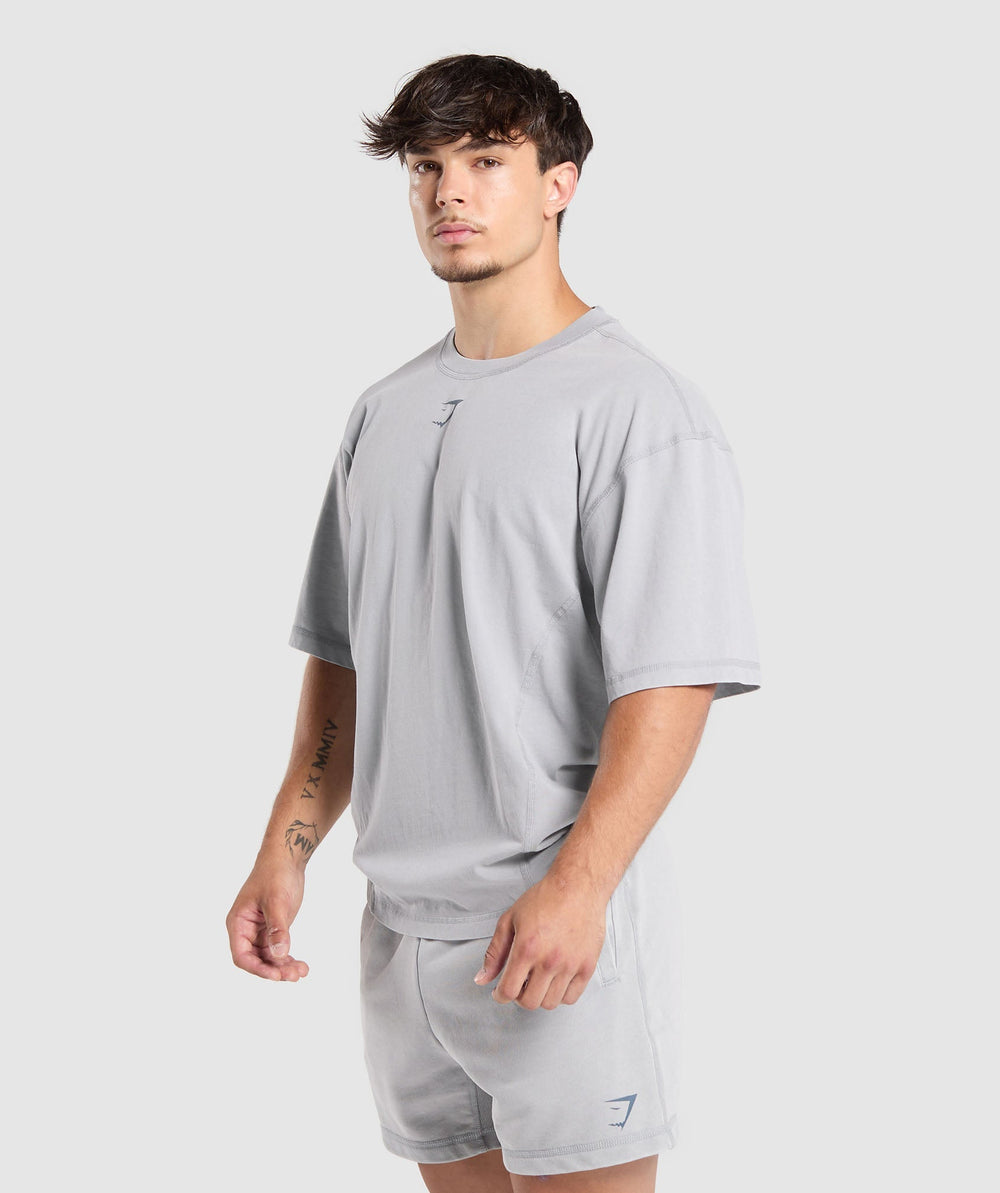 Heritage Washed T-Shirt - Denim Grey