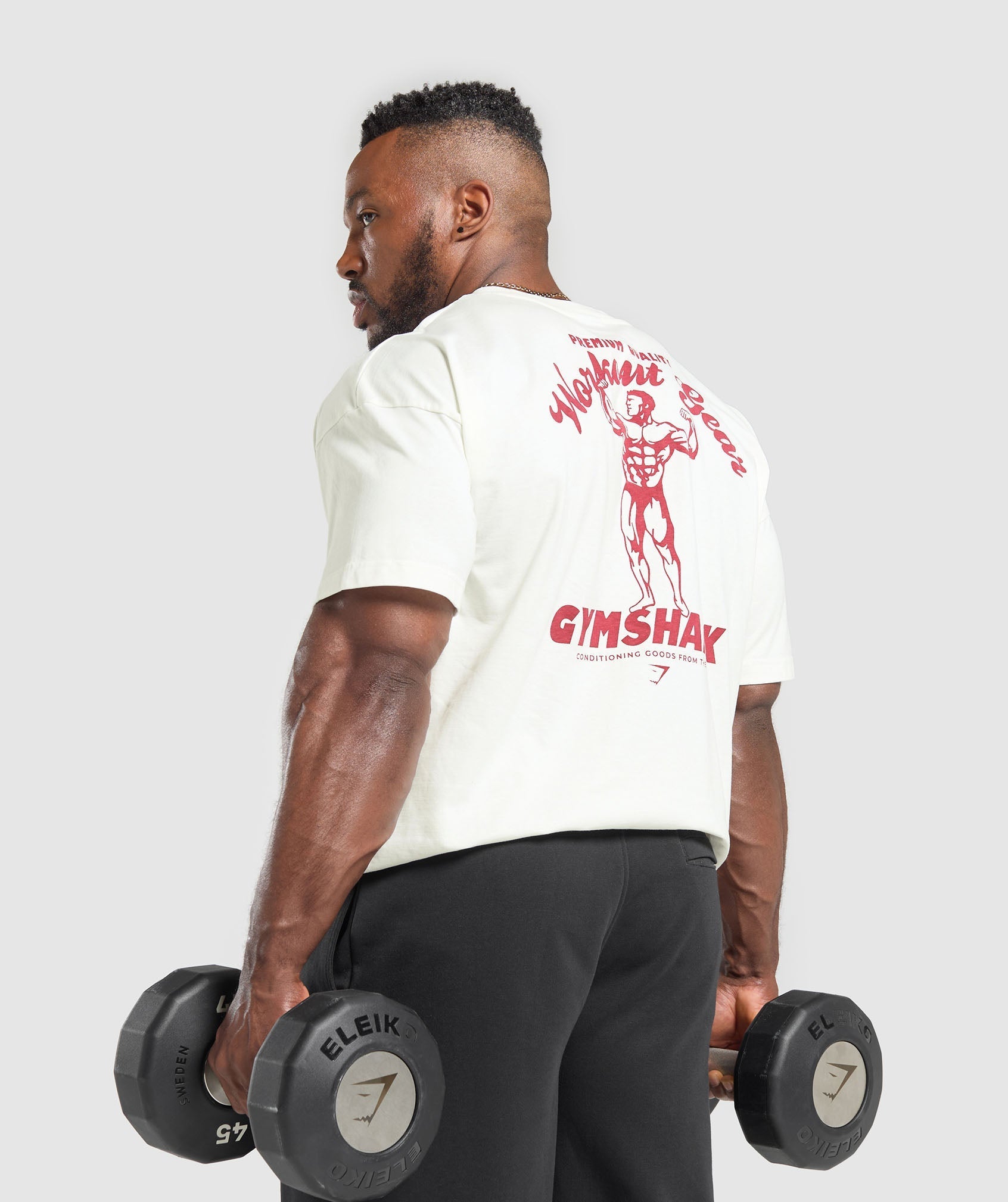 Workout Gear T-Shirt - Soft White