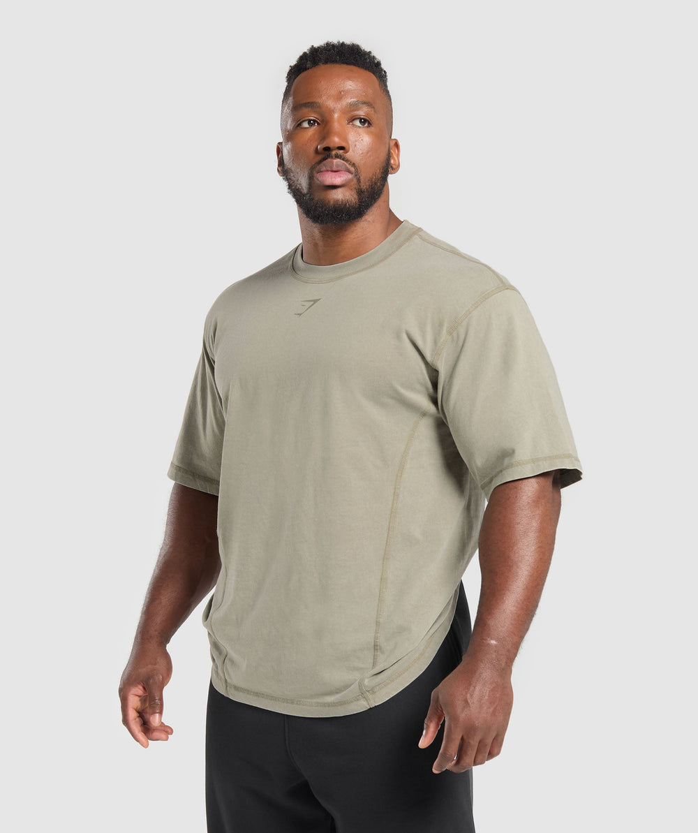 Heritage Washed T-Shirt - Utility Green