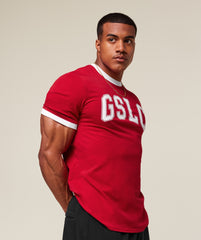 GSLC Ringer T-Shirt - Conditioning Red