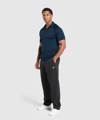 Seamless Polo Shirt - Navy