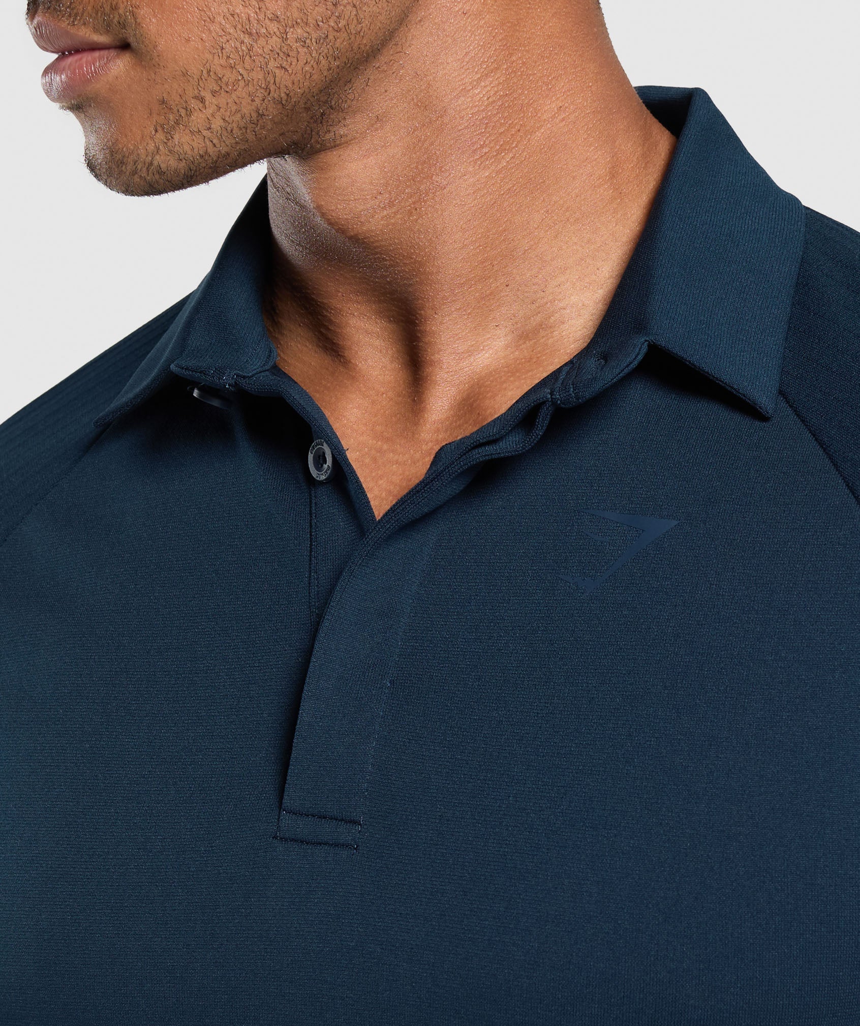 Seamless Polo Shirt - Navy
