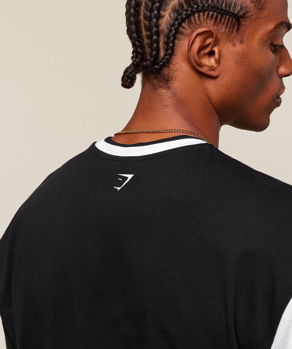GSLC Oversized T-Shirt - Black/White