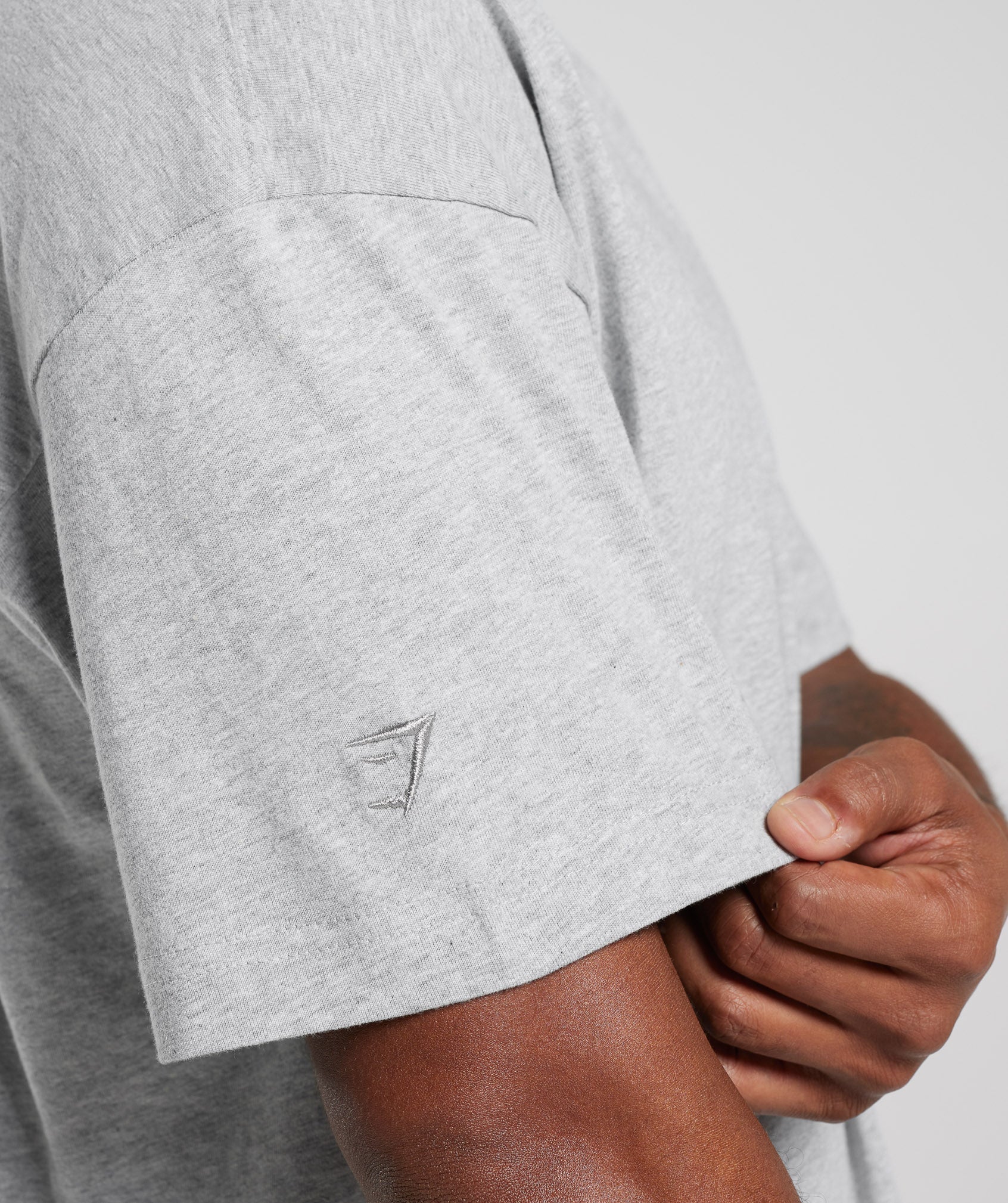 Rest Day Essentials T-Shirt - Light Grey Core Marl