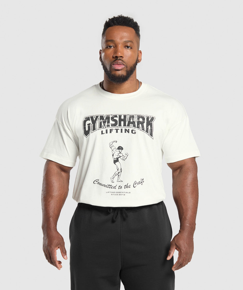 Committed to the Craft T-Shirt - Soft White
