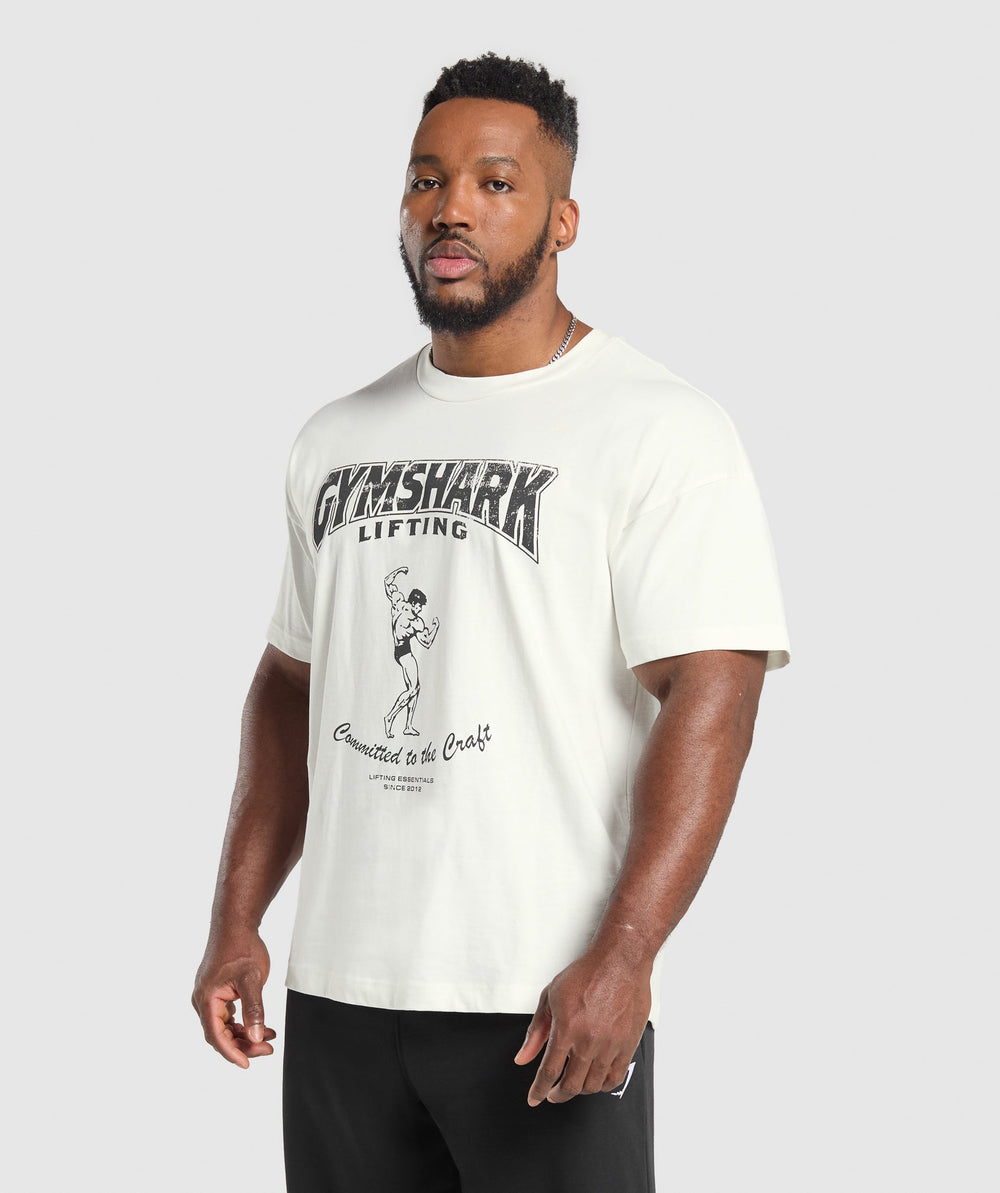Committed to the Craft T-Shirt - Soft White