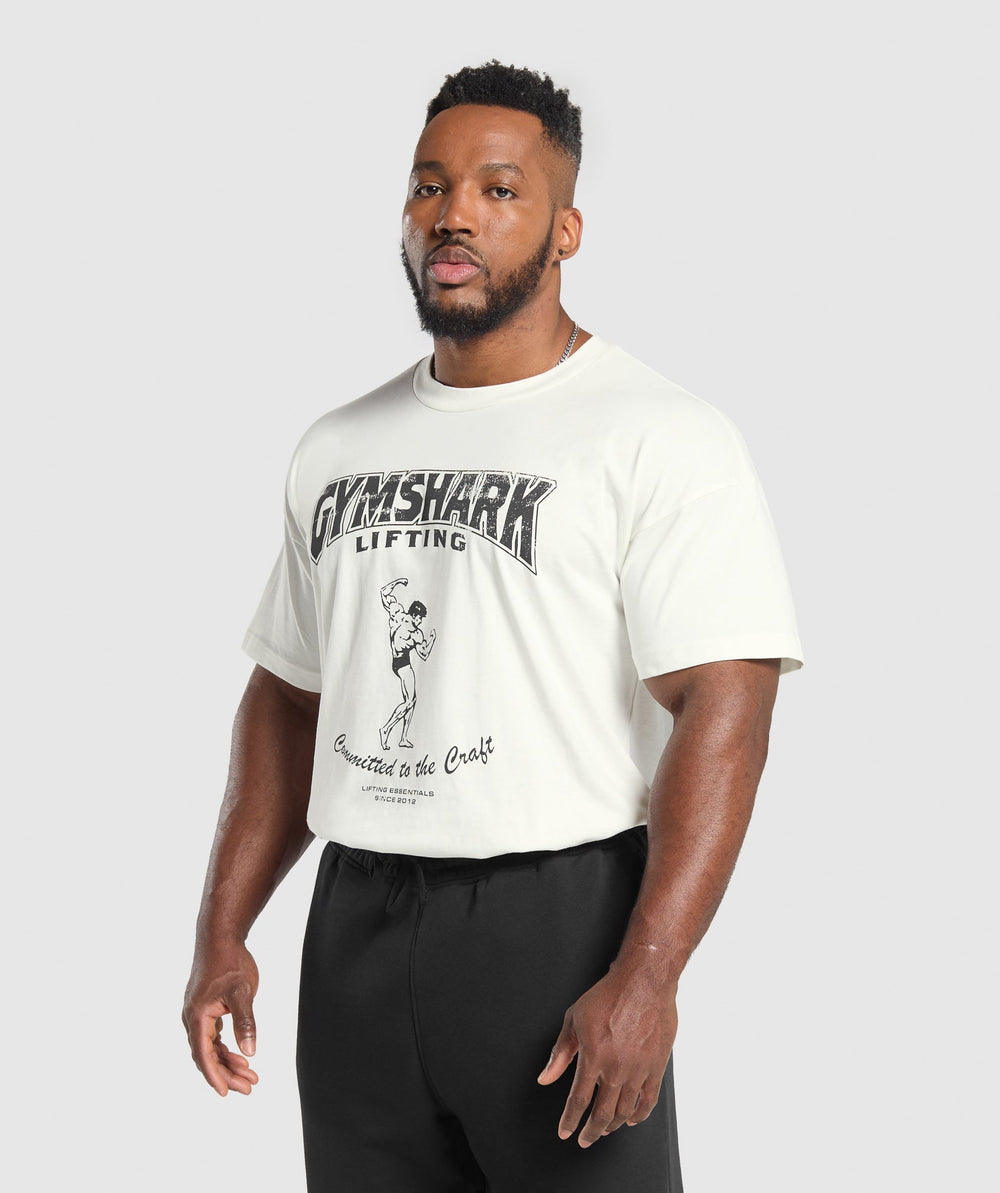 Committed to the Craft T-Shirt - Soft White