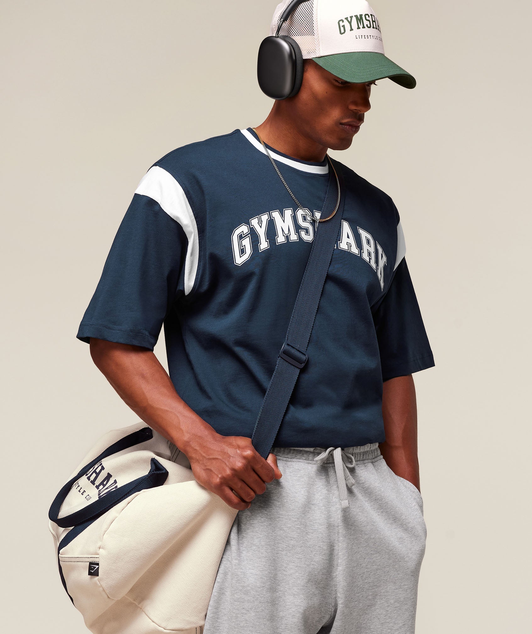 GSLC Oversized T-Shirt - Navy