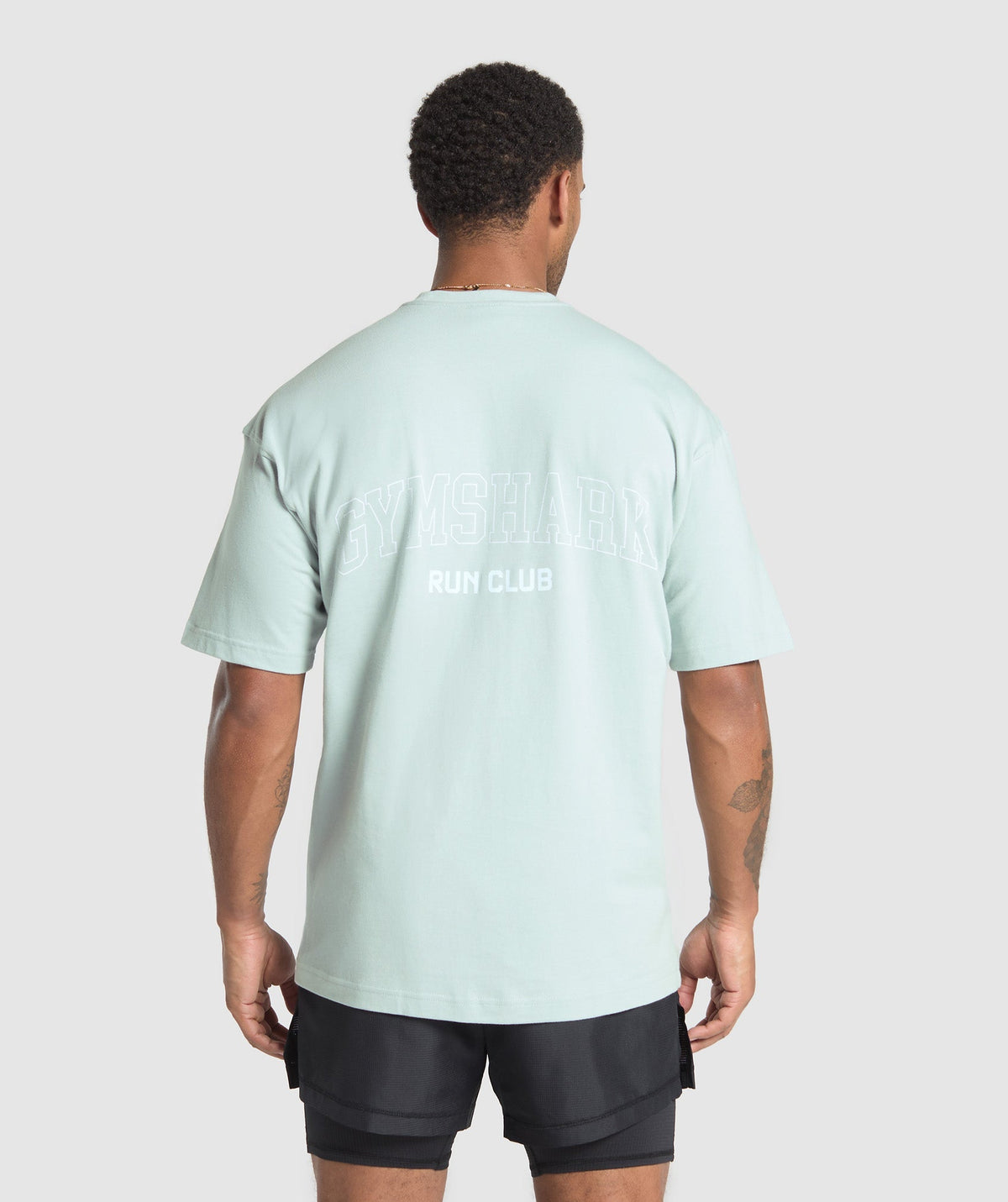 Running Graphic T-Shirt - Cool Blue