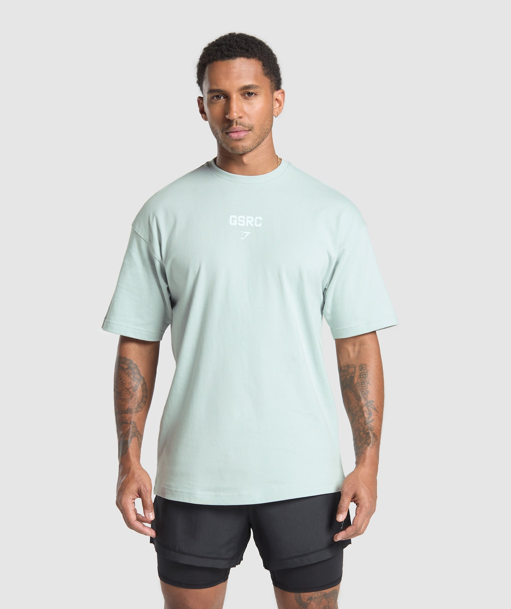 Running Graphic T-Shirt - Cool Blue