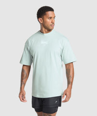 Running Graphic T-Shirt - Cool Blue