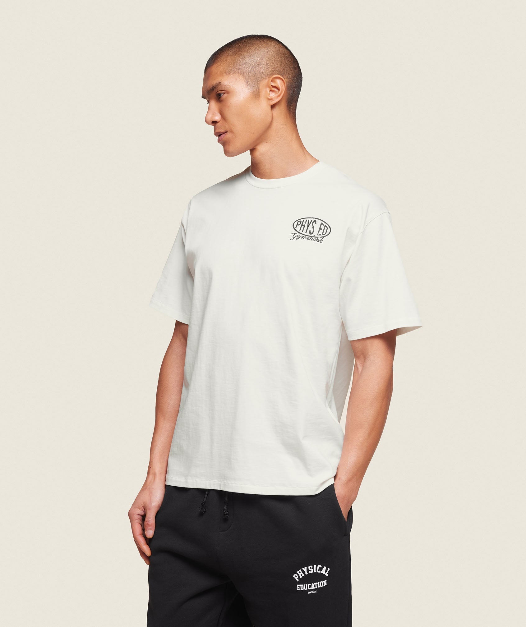 Phys Ed T-Shirt - Soft White