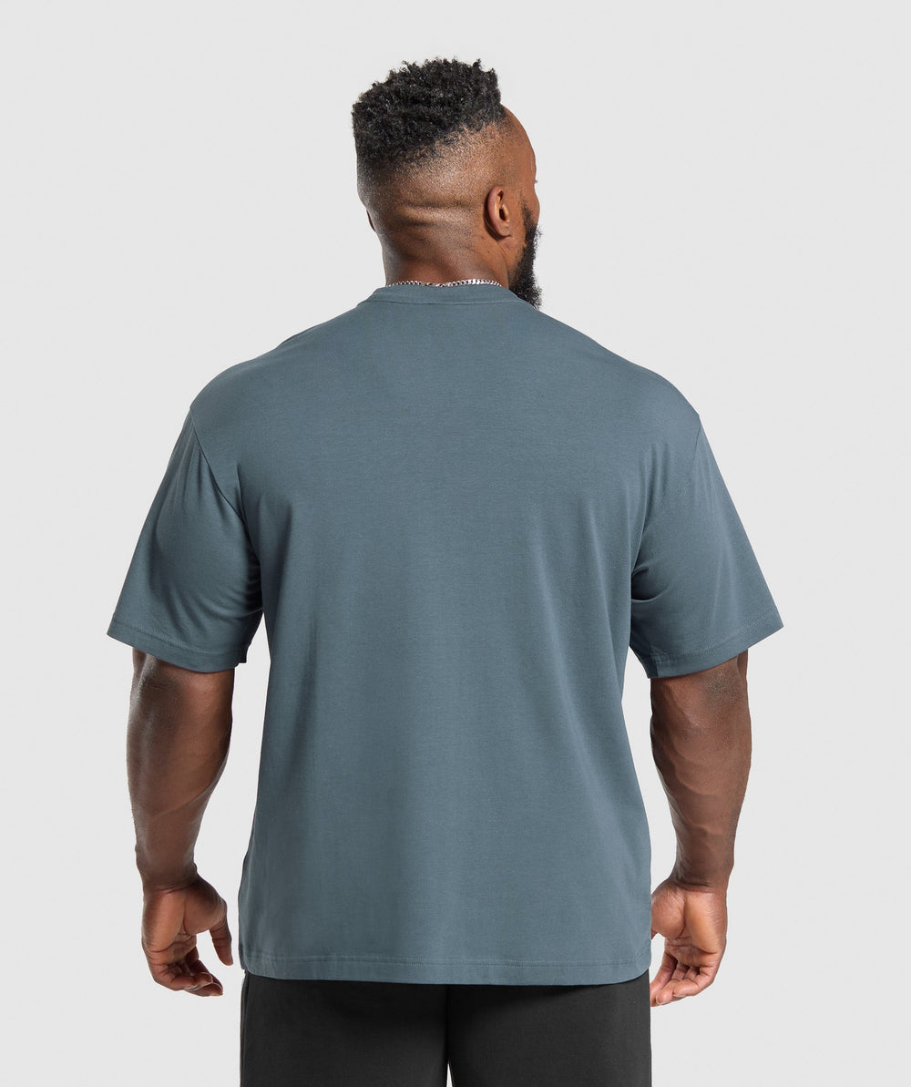 Essential Oversized T-Shirt - Titanium Blue