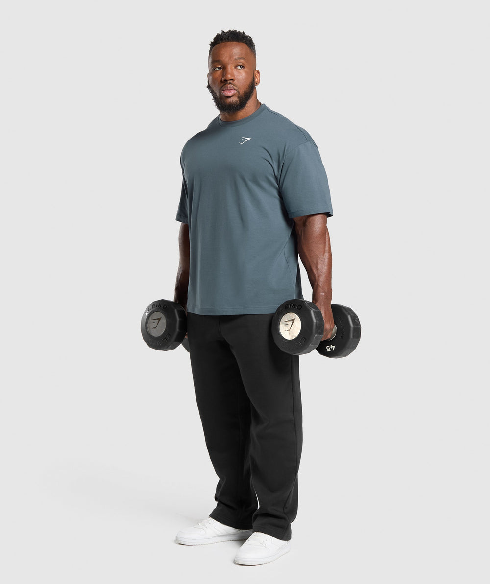 Essential Oversized T-Shirt - Titanium Blue