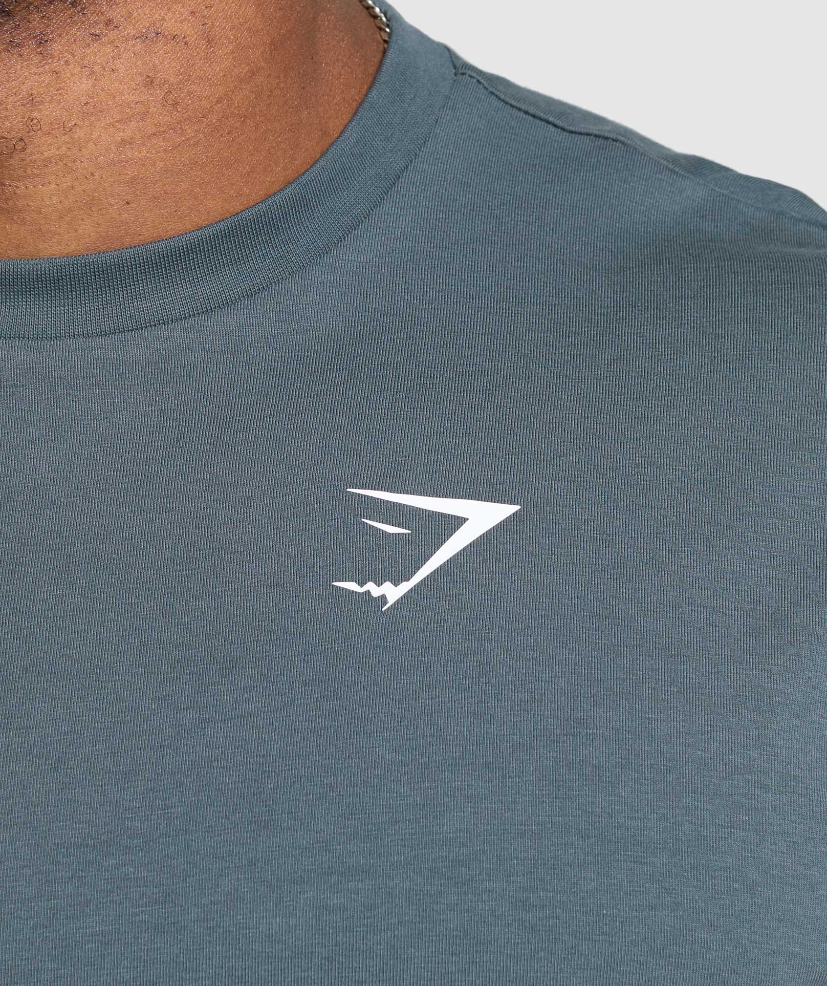 Essential Oversized T-Shirt - Titanium Blue