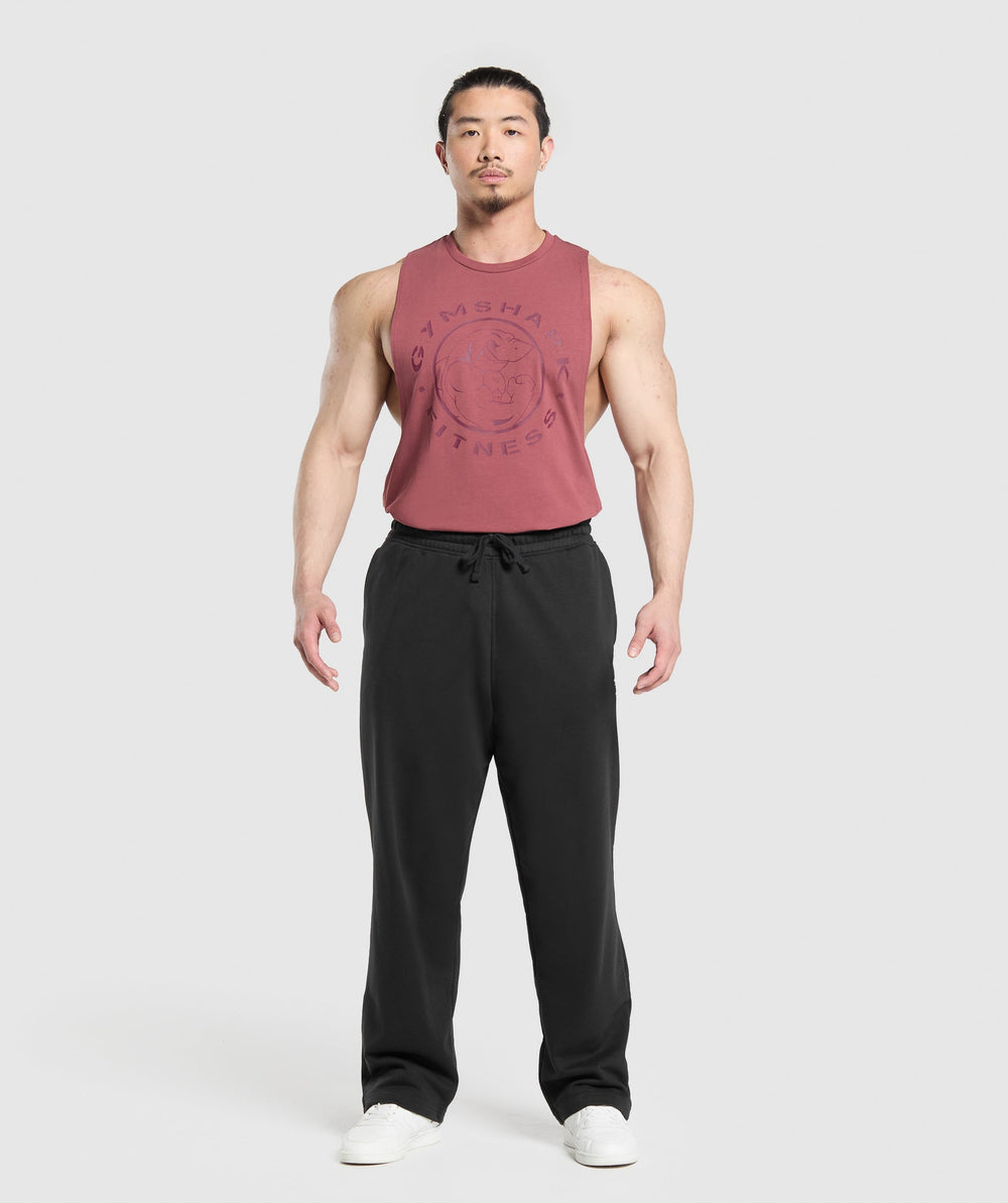 Legacy Drop Arm Tank - Washed Berry Pink