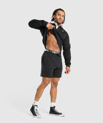 Rugby Shirt - Black/White