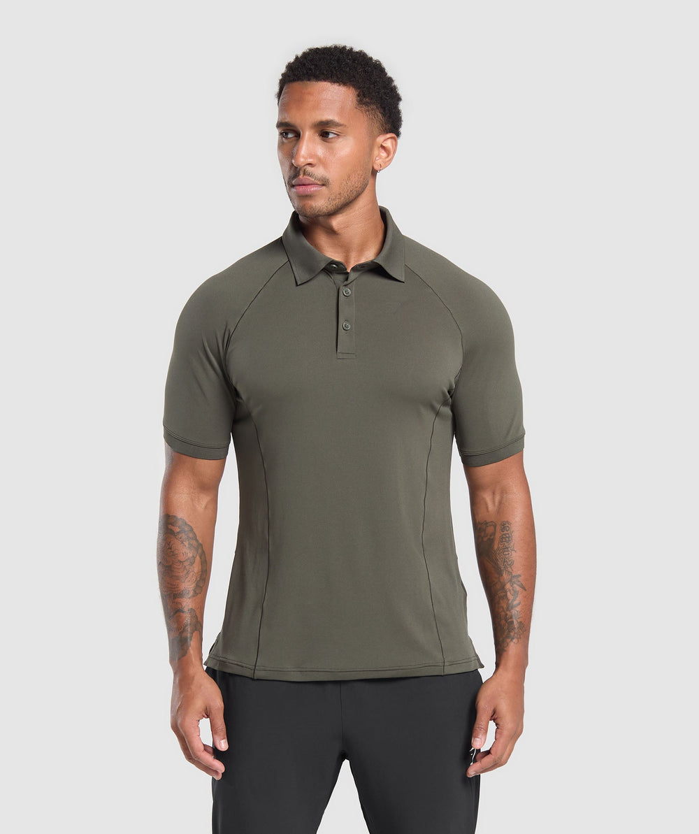 Performance Polo Shirt - Strength Green