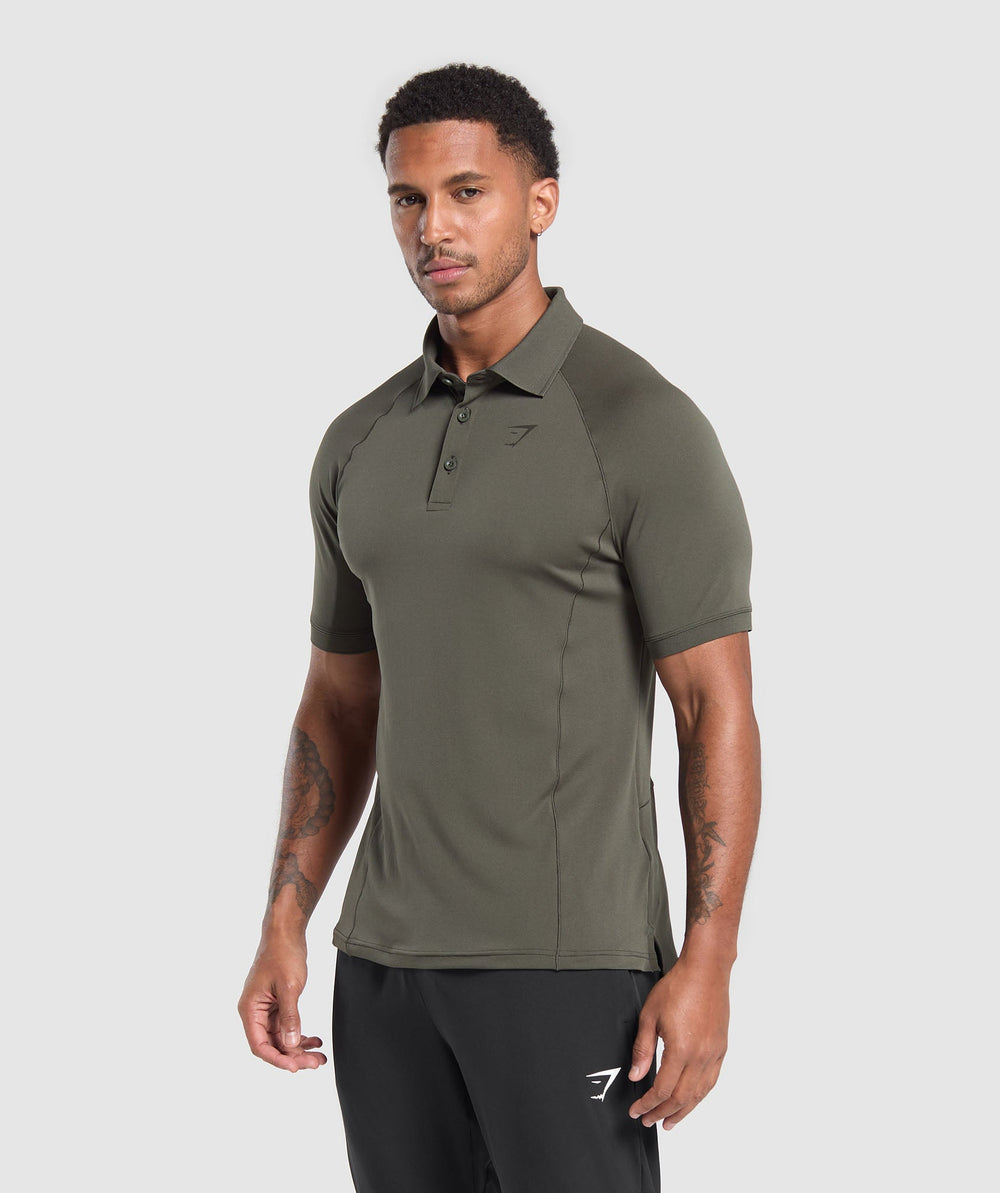 Performance Polo Shirt - Strength Green