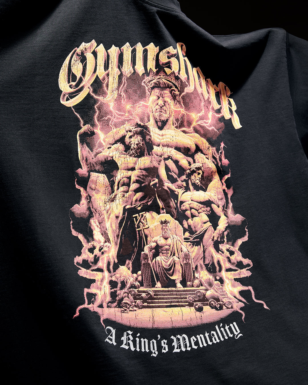 GS x Kingsgym Graphic Tee - Black