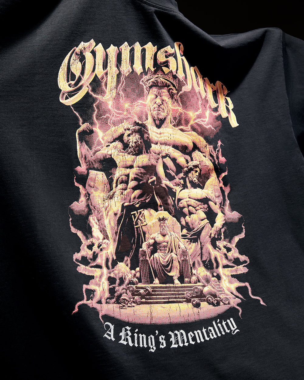 GS x Kingsgym Graphic Tee - Black