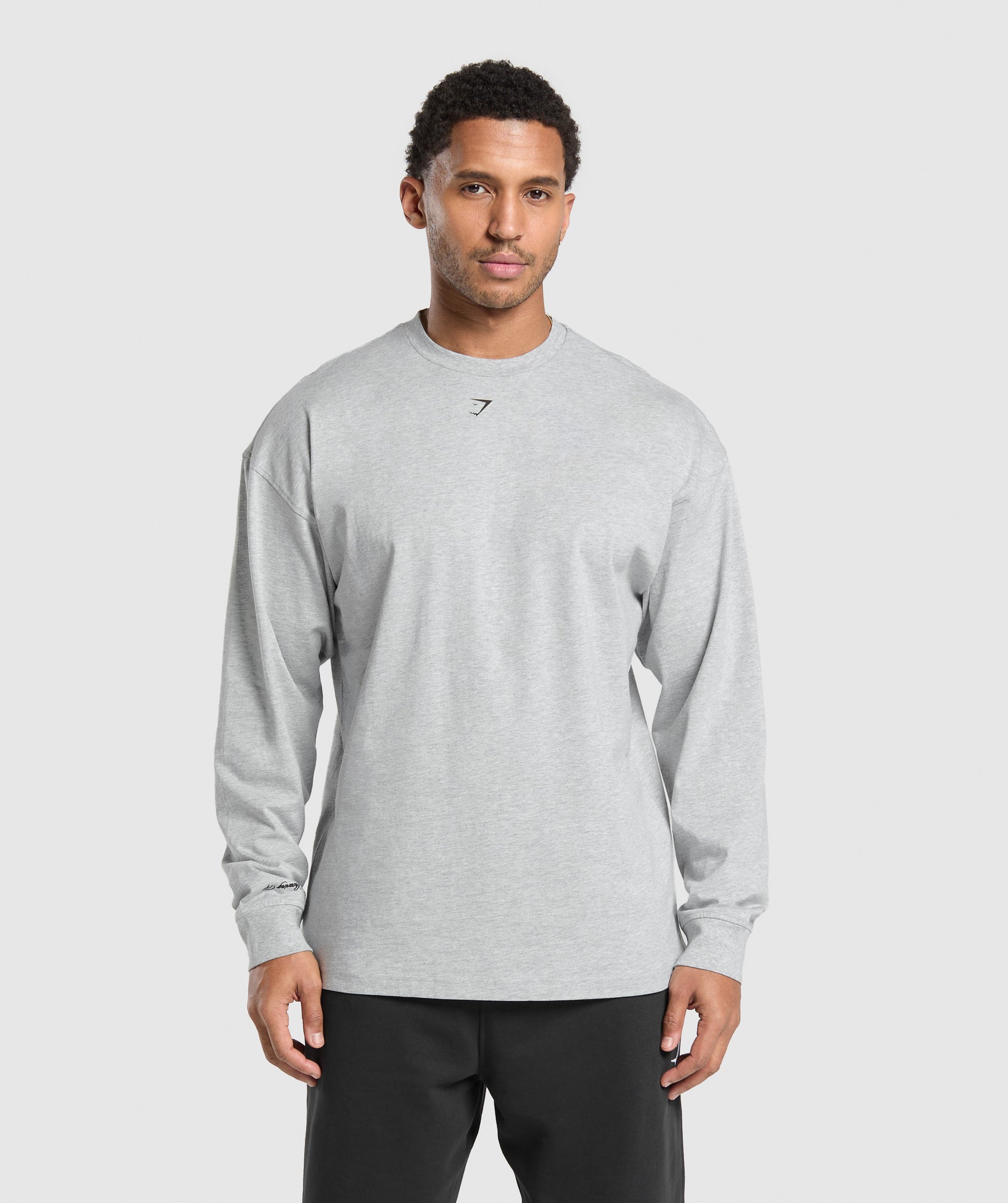 EST 2012 Long Sleeve T-Shirt - Light Grey Core Marl