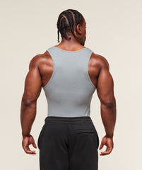 Legacy Ribbed Tank - Denim Grey