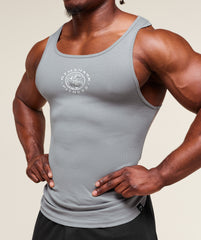 Legacy Ribbed Tank - Denim Grey