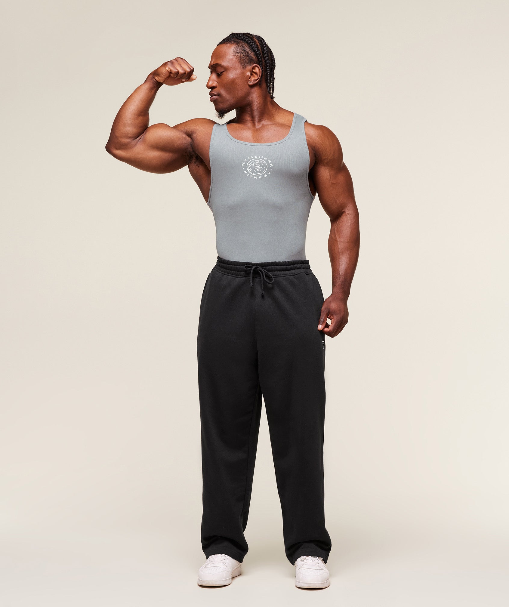 Legacy Ribbed Tank - Denim Grey