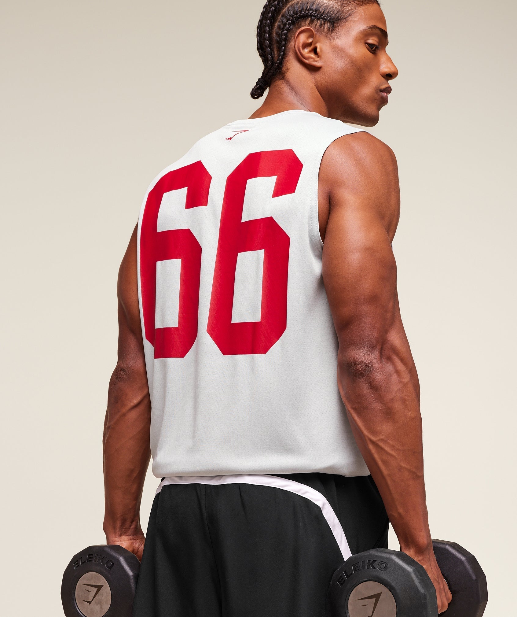 Varsity Tank - Light Grey