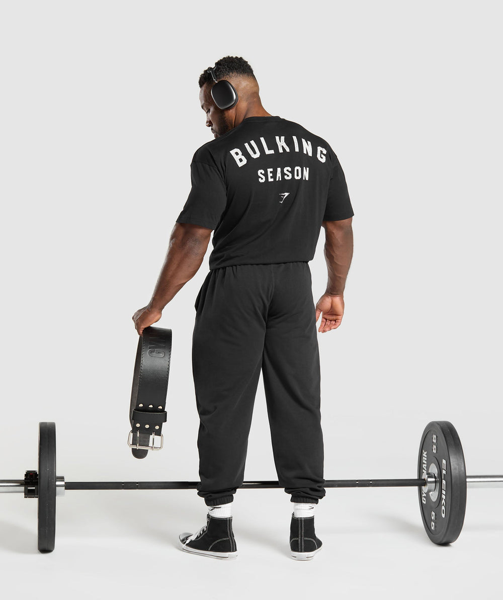 Bulking Season T-Shirt - Black