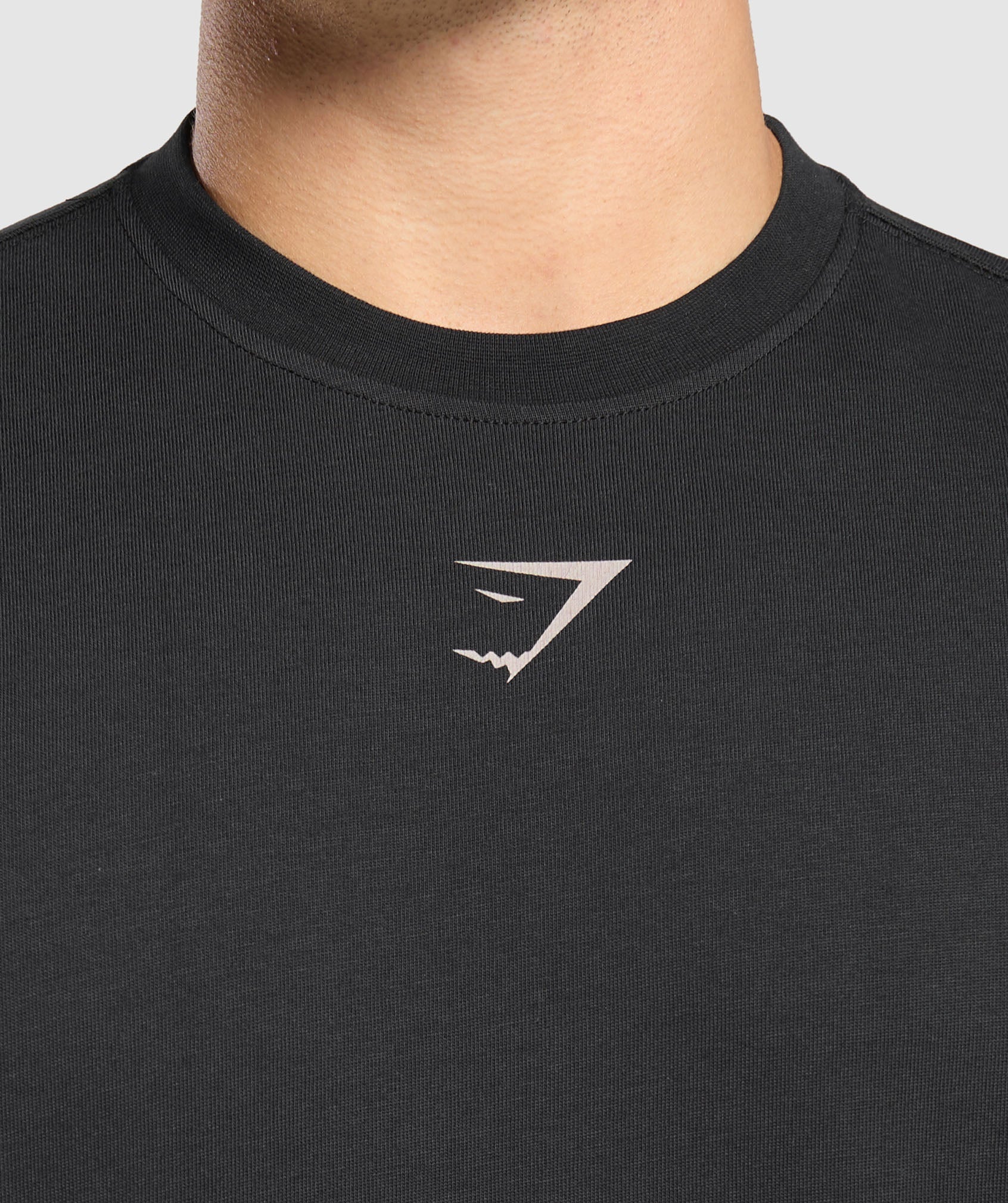 Lifting Club T-Shirt - Black/Light Grey