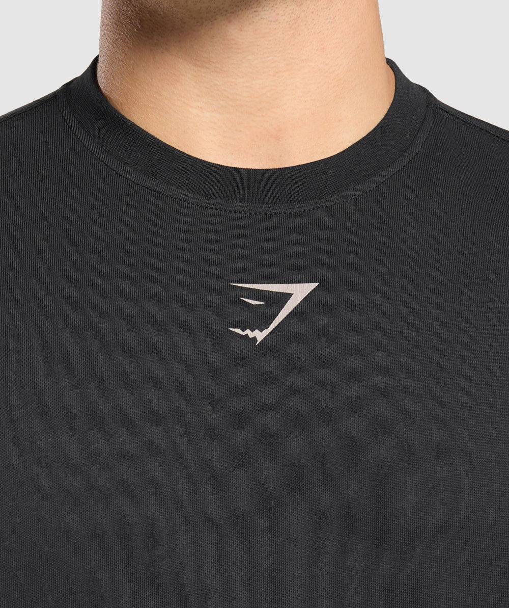 Lifting Club T-Shirt - Black/Light Grey