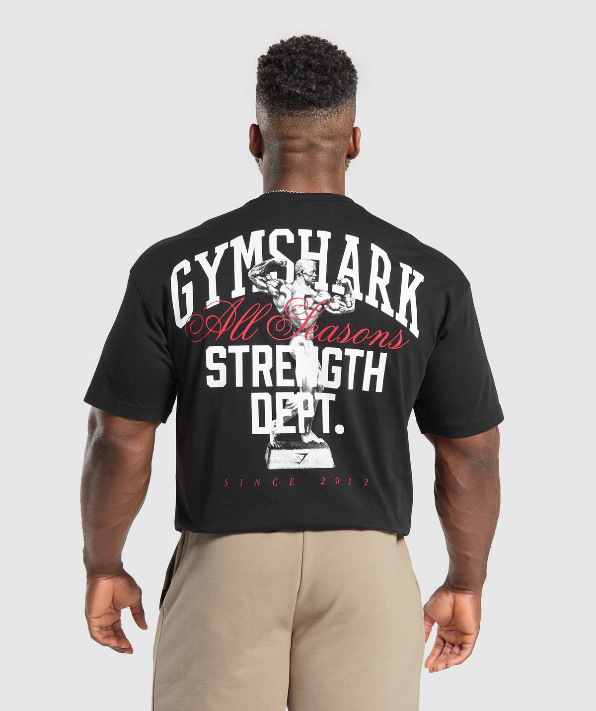 Trophy Graphic T-Shirt - Black