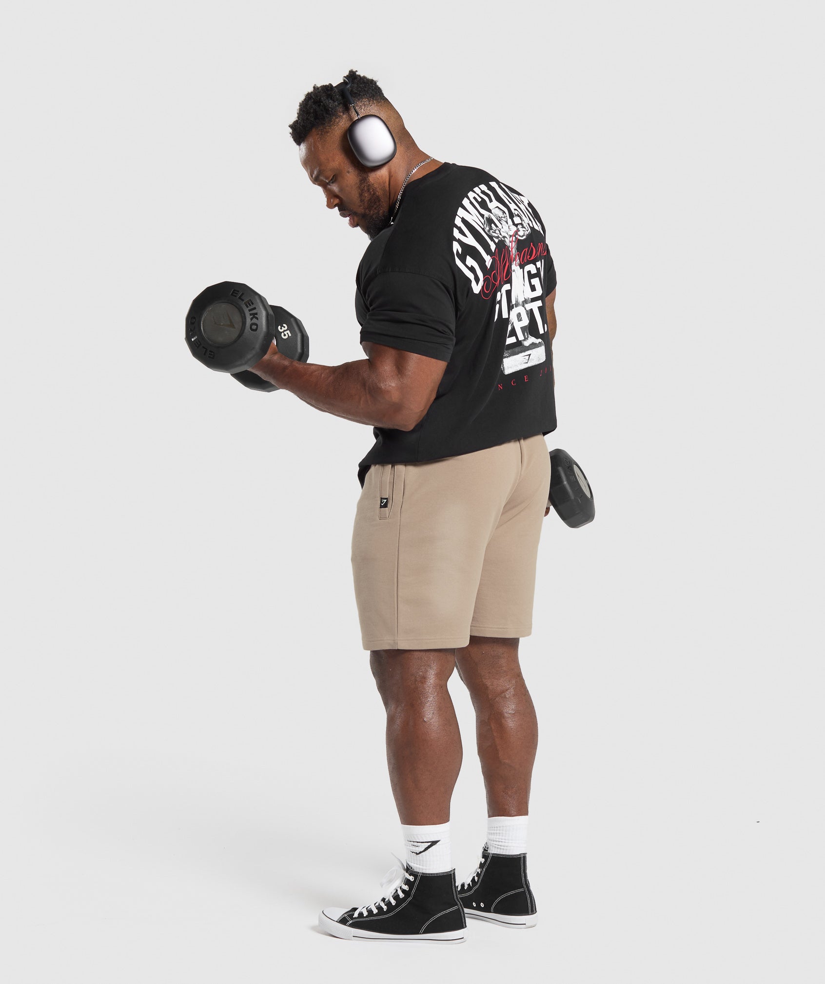 Trophy Graphic T-Shirt - Black