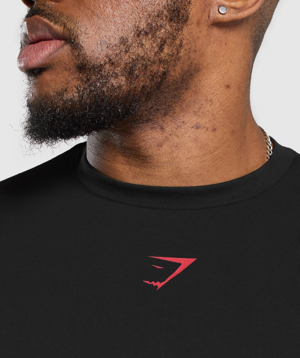 Trophy Graphic T-Shirt - Black