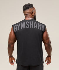 Power Cut Off Tank - Black