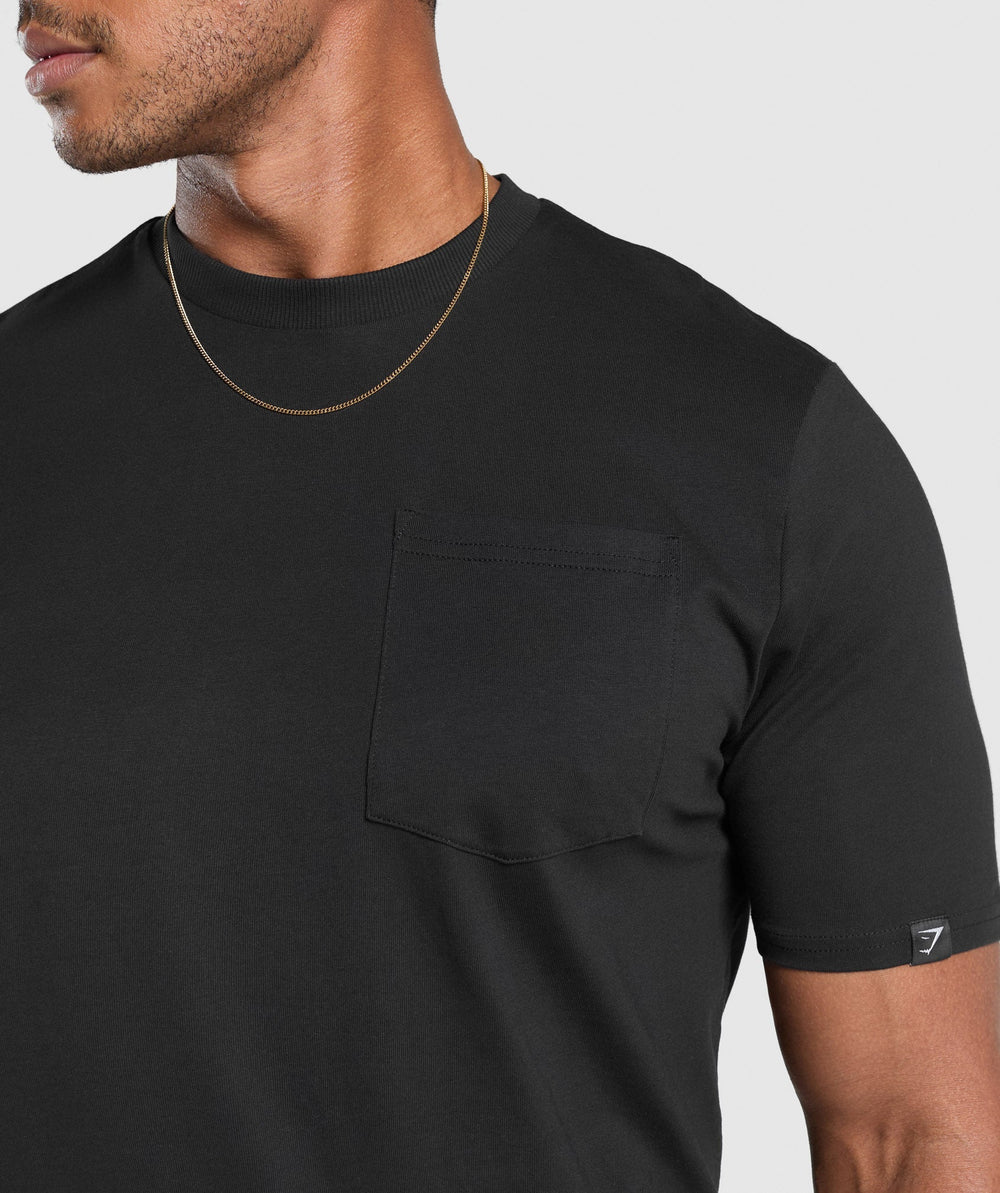 Pocket T-Shirt - Black