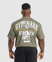 Trophy Graphic T-Shirt - Base Green