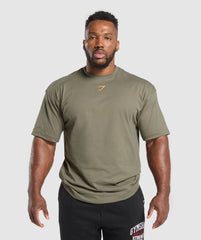 Trophy Graphic T-Shirt - Base Green